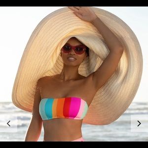 Trina Turk 2 Piece Sunrise Stripe Swimsuit